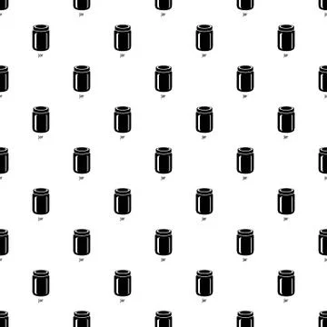 Jar pattern vector seamless Stock Illustration