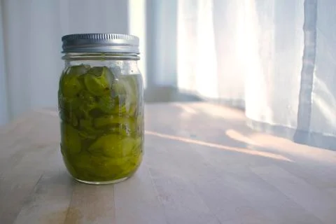 Jar of Pickles Stock Photos