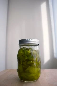 Jar of Pickles Stock Photos