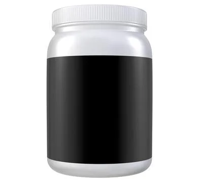 A jar of some sort is empty and black Stock Illustration