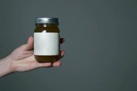 Jar of something Foto stock