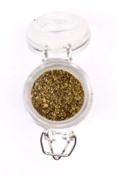 Jar with spices Stock Photos