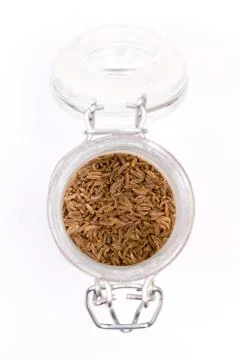Jar with spices Stock Photos