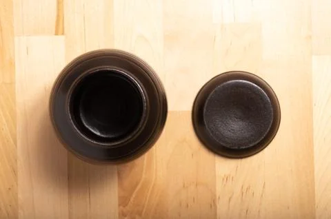 Jar on the table Stock Photos