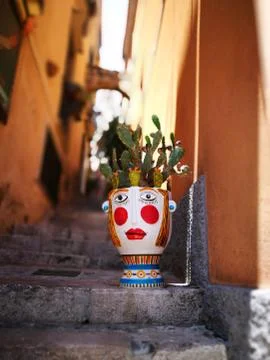 Jar in Taormina Stock Photos