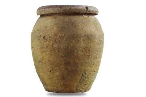 Jar on white background. Stock Photos