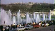 Jardins Du Trocadéro, Paris 1960S (Vintage Retro Film Home Movie) 4689 Stock Footage