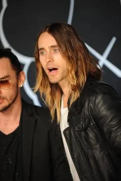  Jared Leto of 30 Seconds to Mars at the 2013 MTV Video Music Awards at th... Stock Photos