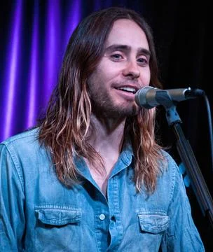  Jared Leto of 30 Seconds to Mars perform at Radio 104.5 s Performance The... Stock Photos