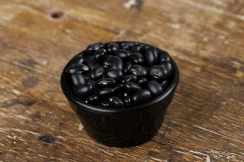 Jars with beans grains Stock Photos