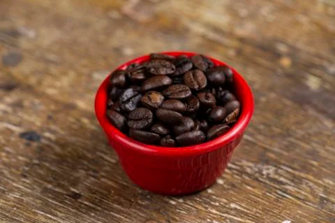 Jars with beans grains Foto stock