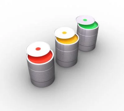Jars Stock Illustration