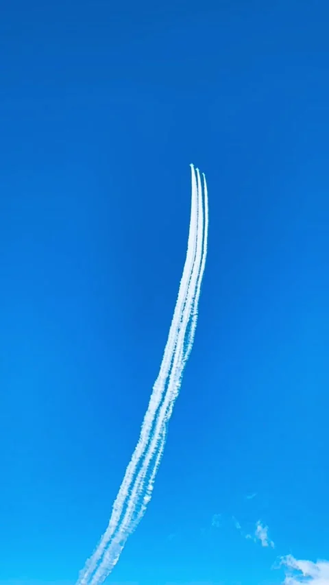 JASDF Blue Impulse Stock Footage 321405435