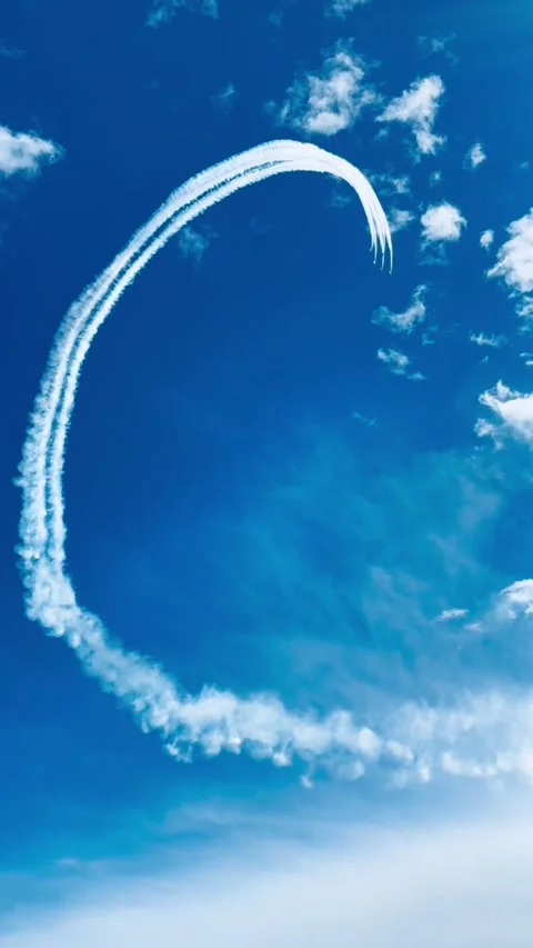 JASDF Blue Impulse Stock Footage 321405454