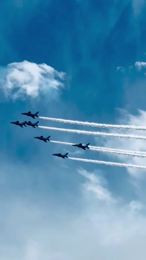 JASDF Blue Impulse Stock Footage 321902195