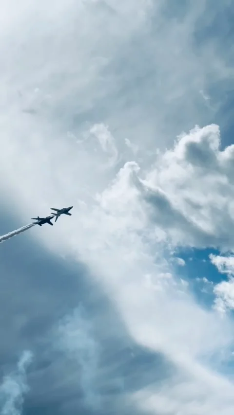 JASDF Blue Impulse Stock Footage 321902209