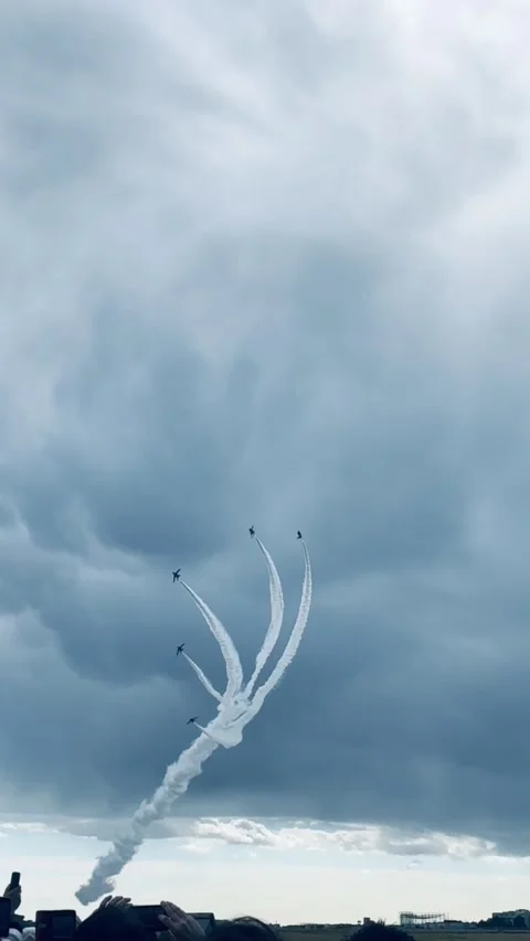JASDF Blue Impulse Stock Footage 322009288