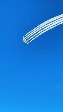 JASDF Blue Impulse Foto stock