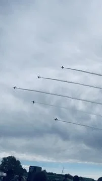 JASDF Blue Impulse Stock Photos