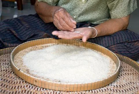 Jasmine rice Stock Photos