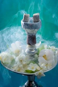 Jasmine scent Hookah Stock Photos