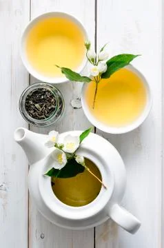 Jasmine tea Foto stock