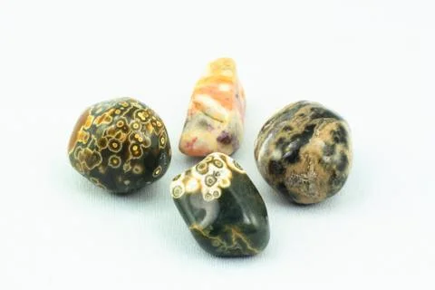 Jasper Birth Stone. Stock Photos