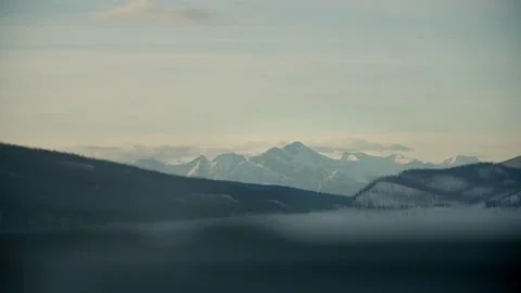 Jasper mountain landscape 库存影片 221949456