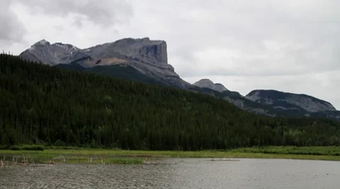 Jasper park timelapse 1 Stock Footage 7752742