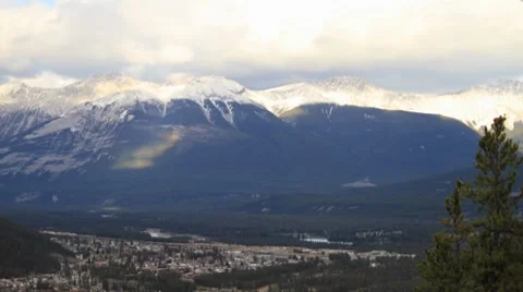 Jasper park timelapse 12 Stock Footage 7752910