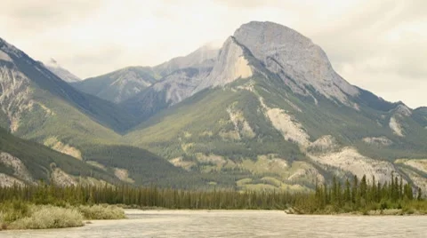 Jasper park timelapse 4 Stock Footage 7752827