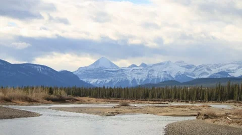 Jasper park timelapse 9 Stock Footage 7752869
