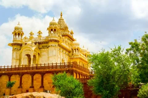 Jaswant Thada side view Stock Photos