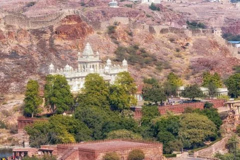 Jaswant thada view Stock Photos
