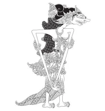 Jatagini Stockillustratie