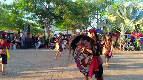 Jathilan dance performance Stock Footage 279432131