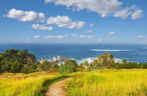 Java beach Beautiful Tropical beach, Indonesia Java Copyright: xZoonar.com... Stock Photos