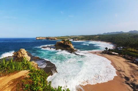 Java beach Klayar beach, Indonesia Java Copyright: xZoonar.com/GalynaxAndr... Stock Photos