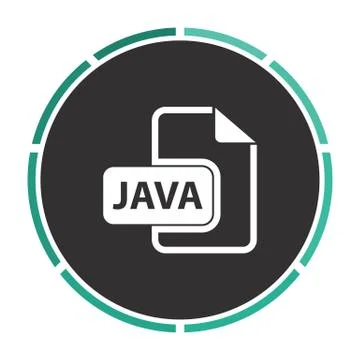 JAVA computer symbol Stockillustratie