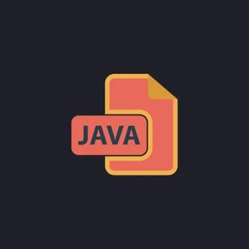 JAVA computer symbol Stock Illustration