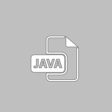 JAVA computer symbol Stock Illustration