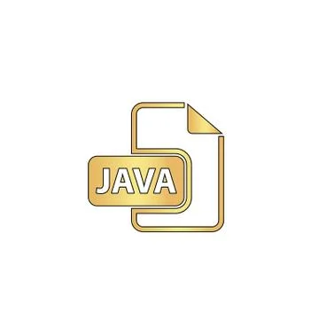 JAVA computer symbol Stock Illustration