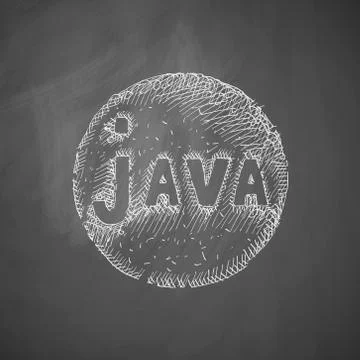 Java icon Stock Illustration