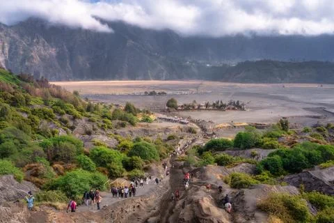 Java, Indonesia, 2 Oct 2024 The breathtaking landscape of Bromo Tengger Semer 스톡 사진
