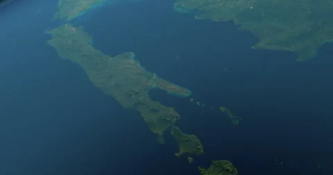 Java island from space Stock Footage 333578822