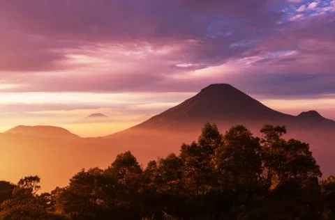 Java landscapes 스톡 사진