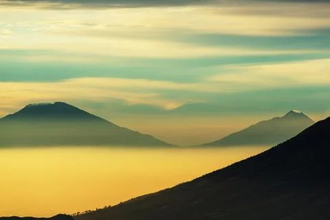 Java landscapes Stock Photos