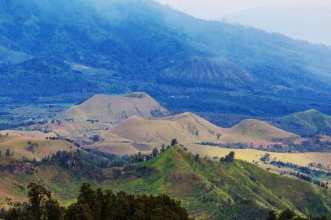 Java landscapes 스톡 사진