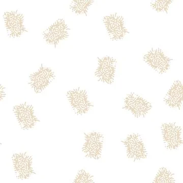 Java moss glyph seamless pattern Illustration