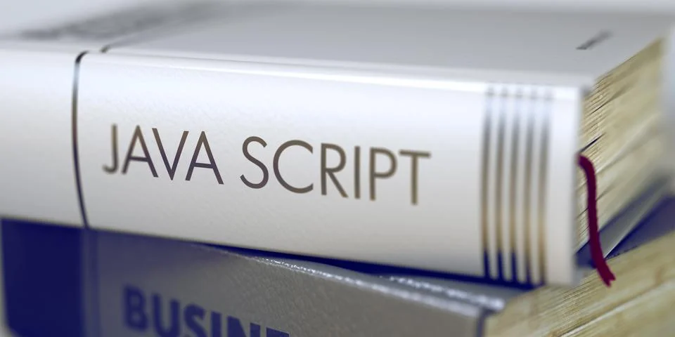 Java Script - Business Book Title Stock Illustration